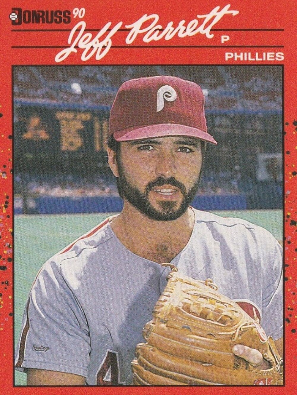 Jeff Parrett Baseball Card